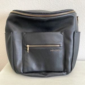 Fawn Design Black Original Diaper Bag